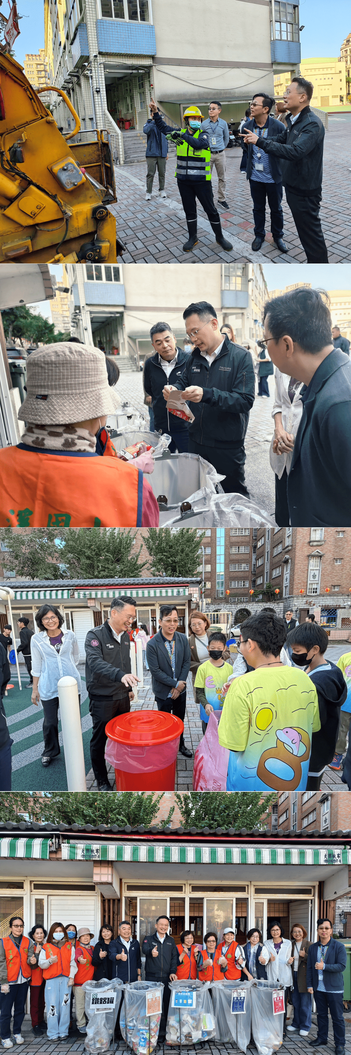 桃市府試推學校垃圾專用袋　蘇俊賓:市府、學校及志工攜手推廣 校園垃圾減量有效降低負擔